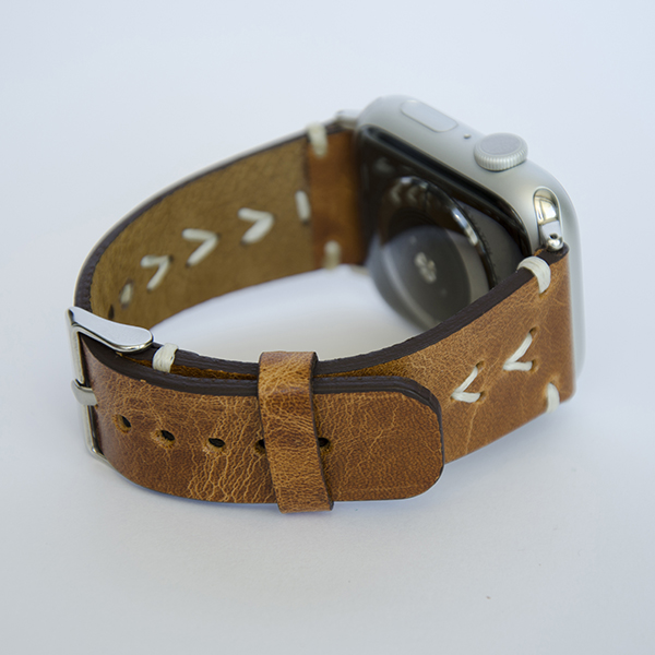 Apple Watch Bőr Szíj Hímzett 