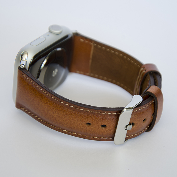 Apple Watch Bőr Szíj Barna