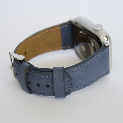 Apple Watch Bőr Szíj Kék